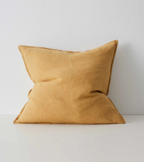 Como Linen Cushion - Amber