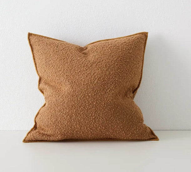 Alberto Boucle Cushion - Copper