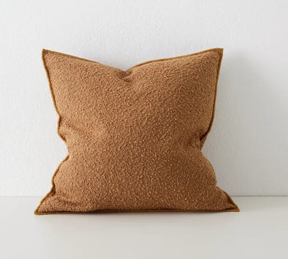 Alberto Boucle Cushion - Copper