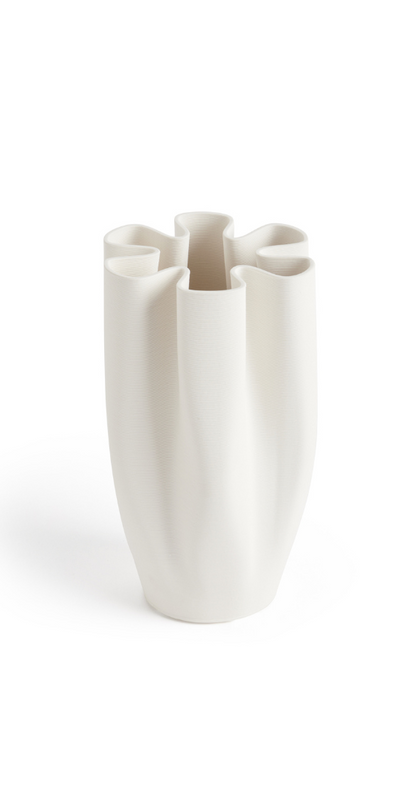 Aurora Large Vase-White