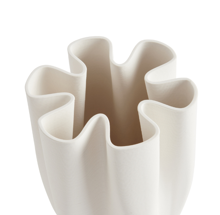 Aurora Large Vase-White