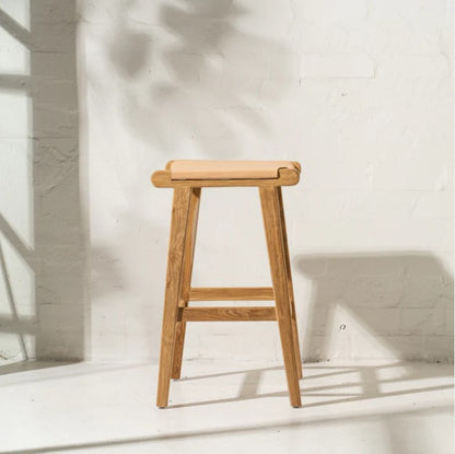 Avel Leather Barstool