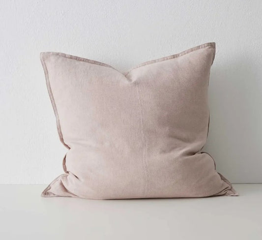 Como Linen Cushion - Blush