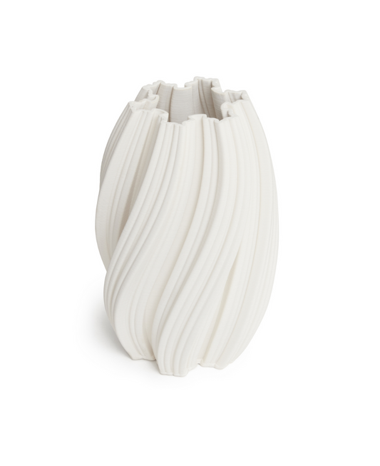 Emma Vase 31cm - White