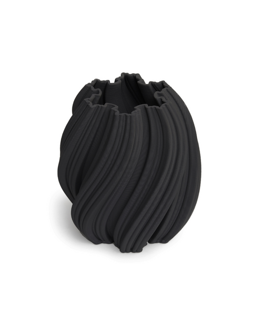 Emma Vase 21cm - Black