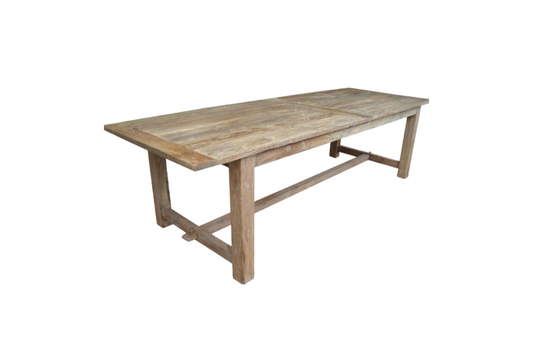 Farmhouse Dining Table - Recycled Elm