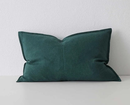 Como Linen Cushion - Forest