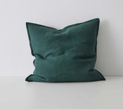 Como Linen Cushion - Forest