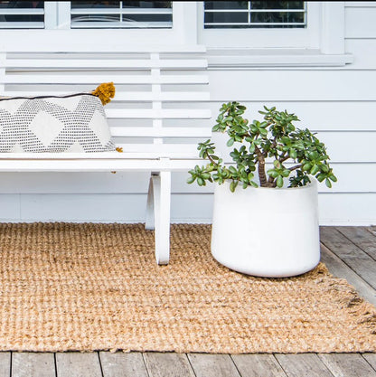 Fringed Natural Doormat