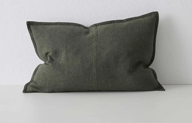 Como Linen Cushion - Khaki