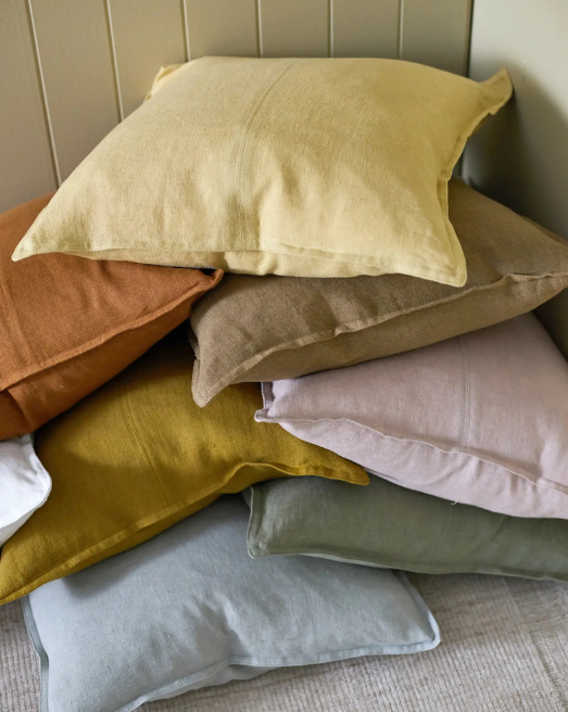 Como Linen Cushion - Limoncello