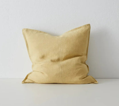 Como Linen Cushion - Limoncello