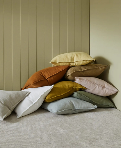 Como Linen Cushion - Mineral