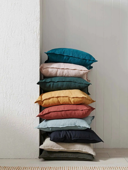 Como Linen Cushion - Mineral