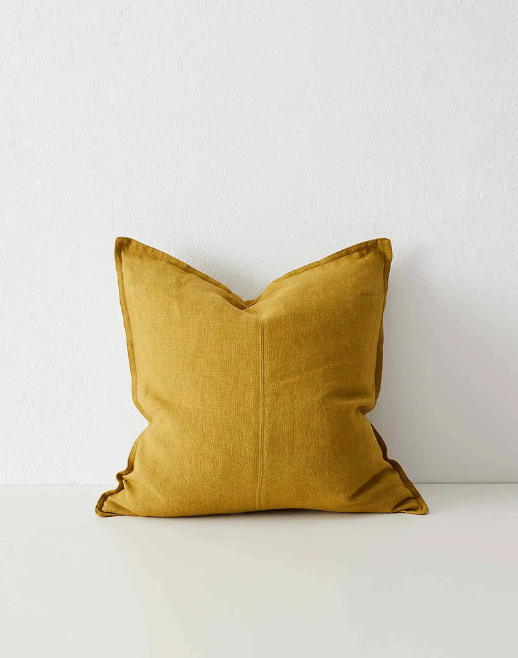 Como Linen Cushion - Moss