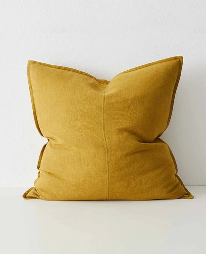 Como Linen Cushion - Moss