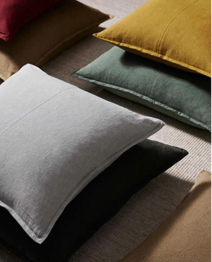 Como Linen Cushion - Moss