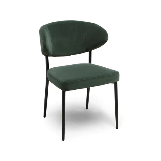 Payton Dining Chair - Moss Velvet