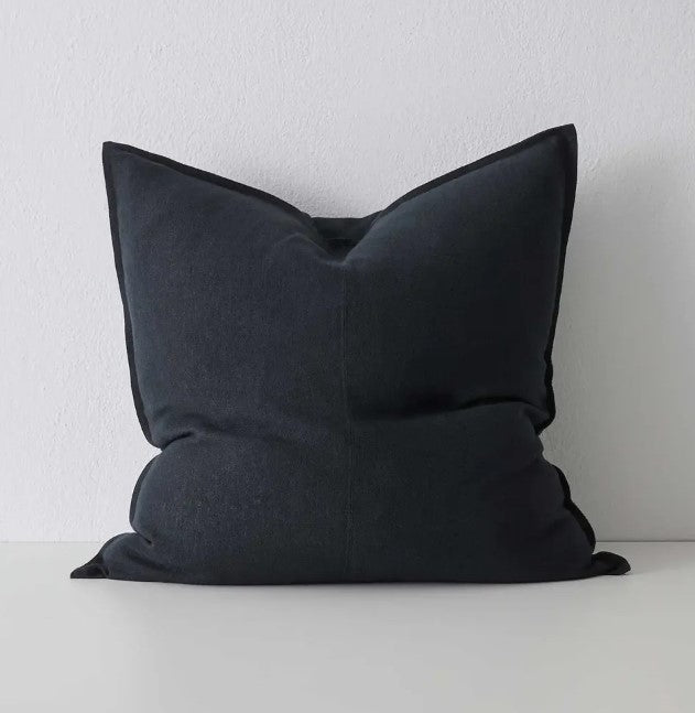 Como Linen Cushion - Shadow