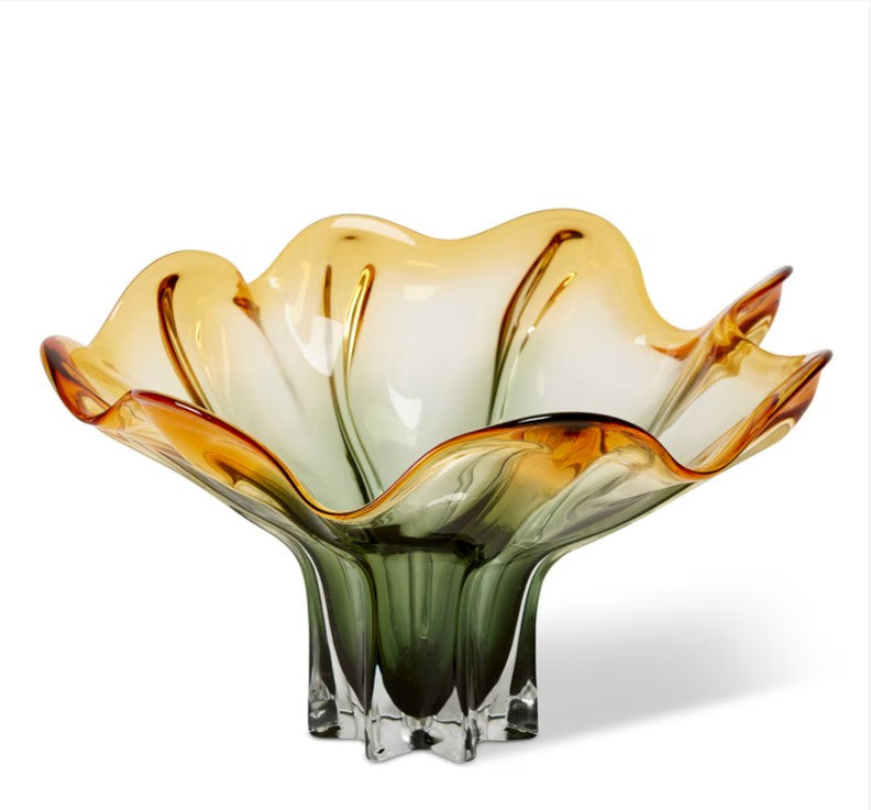 Shaka Tall Wavy Vase-40cm