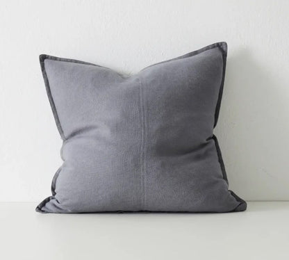 Como Linen Cushion - Smoke