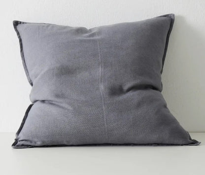 Como Linen Cushion - Smoke