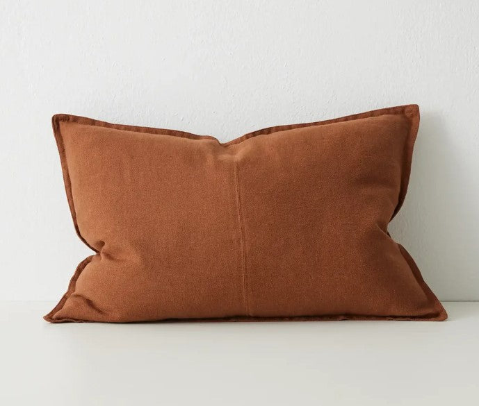 Como Linen Cushion - Tobacco