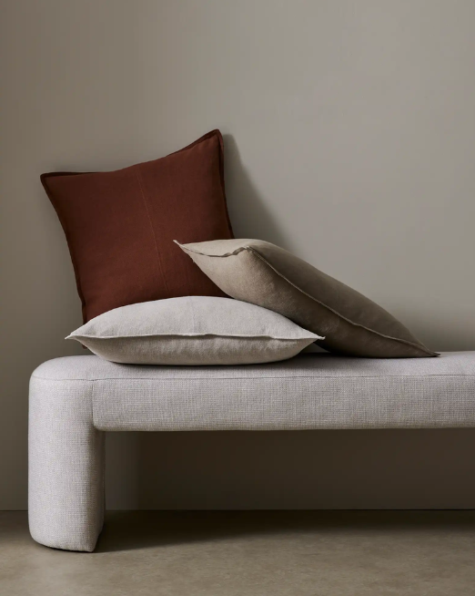 Como Linen Cushion - Spice