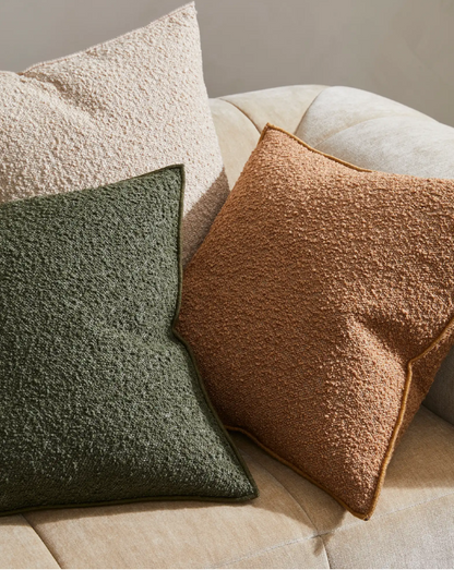 Alberto Boucle Cushion - Copper