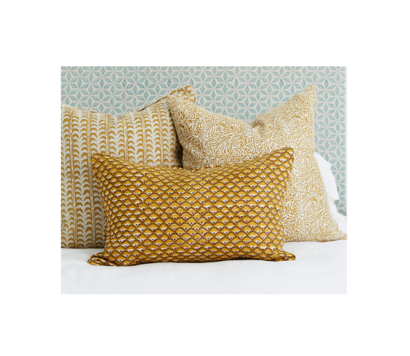 Luxor Saffron Cushion - Walter G