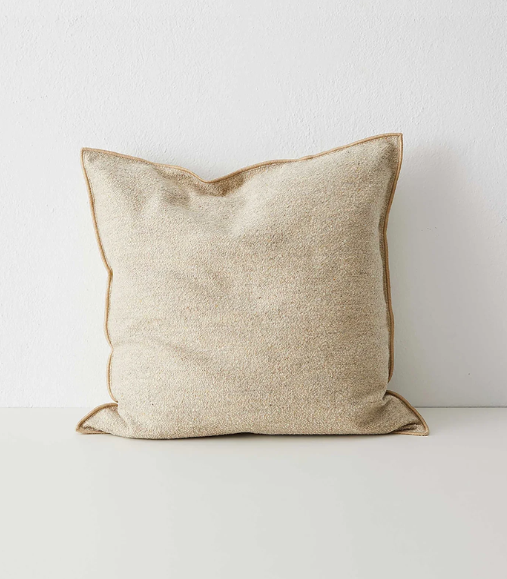 Alberto Boucle Cushion - Nougat