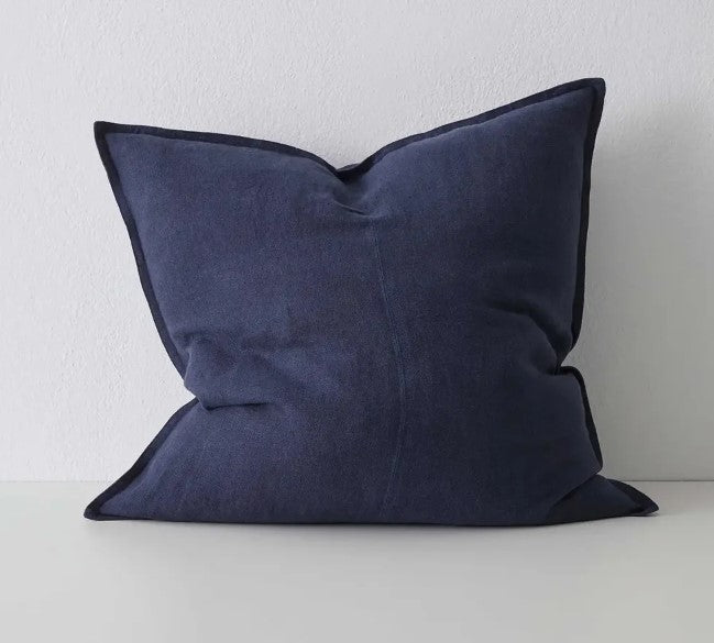 Como Linen Cushion - Ocean